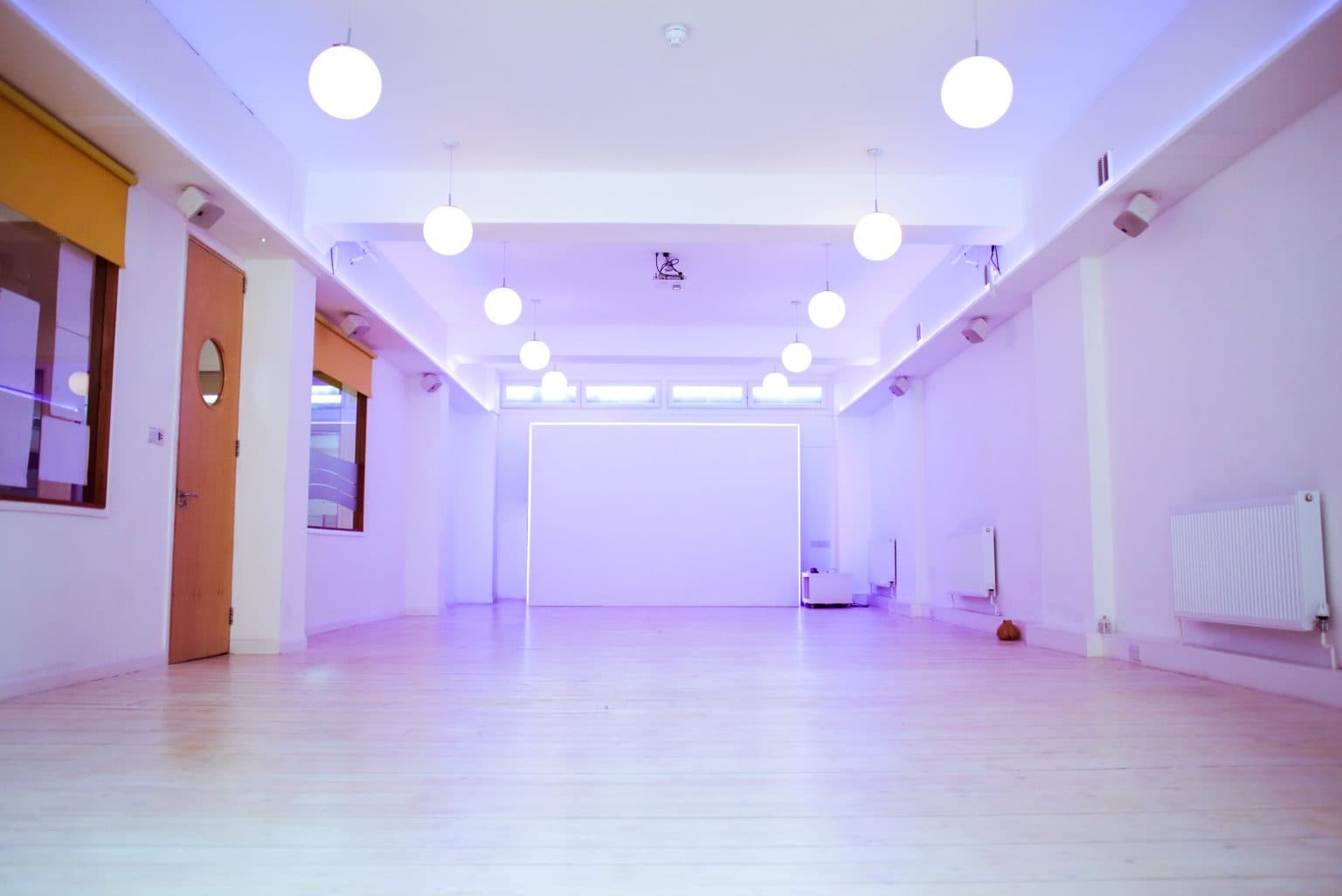 Hridaya — our largest hire room